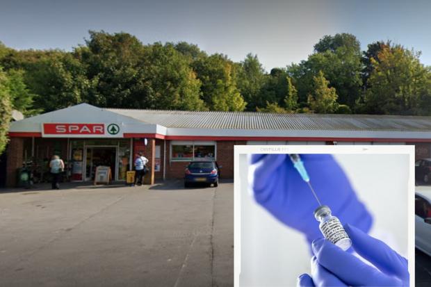 A pop-up Covid vaccination clinic will be outside the Bemerton Heath Spar this afternoon. Picture: Google Maps