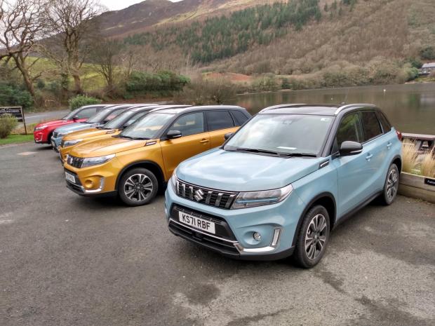 Salisbury Journal: The full hybrid Suzuki Vitara on test in Cheshire and Wales during the launch event 