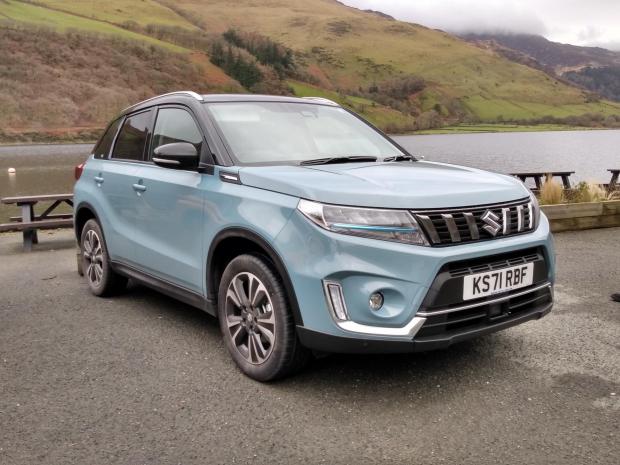 Salisbury Journal: The full hybrid Suzuki Vitara on test in Cheshire and Wales during the launch event 
