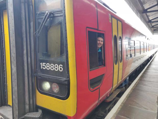 Salisbury Journal: SWR train driver John Halliday will drive to Ukraine