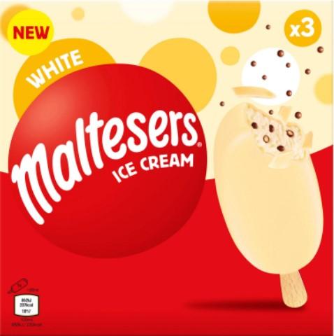 Salisbury Journal: White Malteser Ice Cream. Credit: Iceland