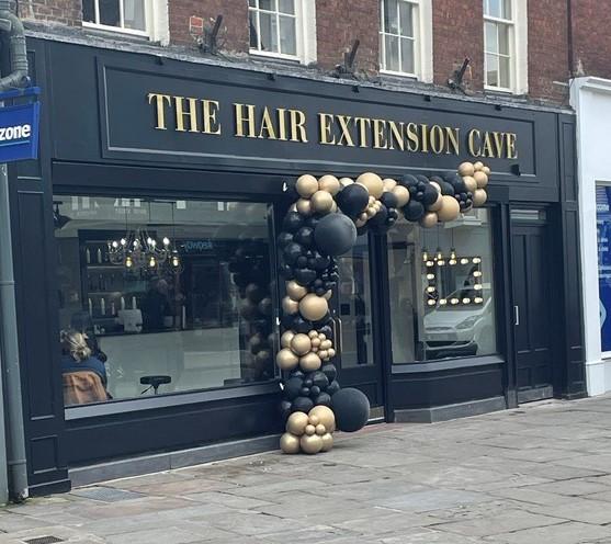 Salisbury Journal: The Hair Extension Cave in its new home, next to the Poultry Cross