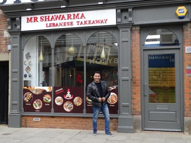Salisbury Journal: Yousuf Jasim of Mr Shawarma Lebanese Takeaway, along New Canal