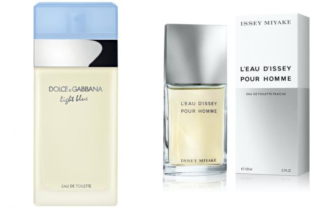 Salisbury Journal: (left) Dolce & Gabbana Light Blue and (right) Issey Miyake, L'Eau D'Issey Pour Homme (The Fragrance Shop/Canva)