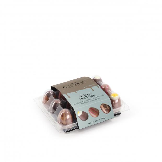 Salisbury Journal: a dozen chocolate ‘quails eggs’ Credit: Hotel Chocolat 