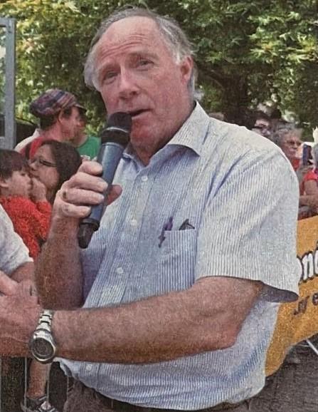Salisbury Journal: The 'voice of Ringwood' Michael Lingam-Willgoss has died aged 78
