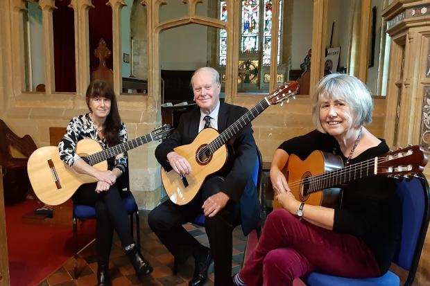 Cobie Mills (Smit), John Mills and Wendy Partridge will play at Salisbury Cathedral School.