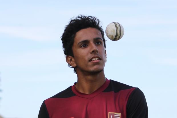 New South Wilts signing Aaryan Sen took five wickets on his debut against Lymington (Picture: Roy Honeybone)