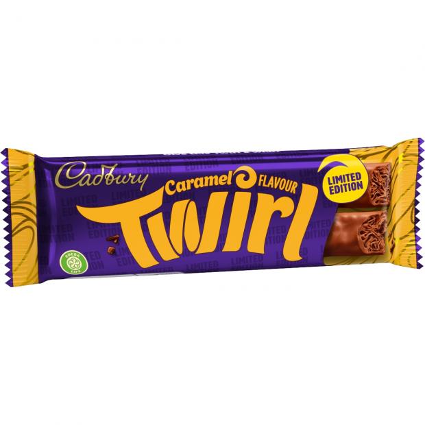 Salisbury Journal: Twirl Caramel (Cadbury)