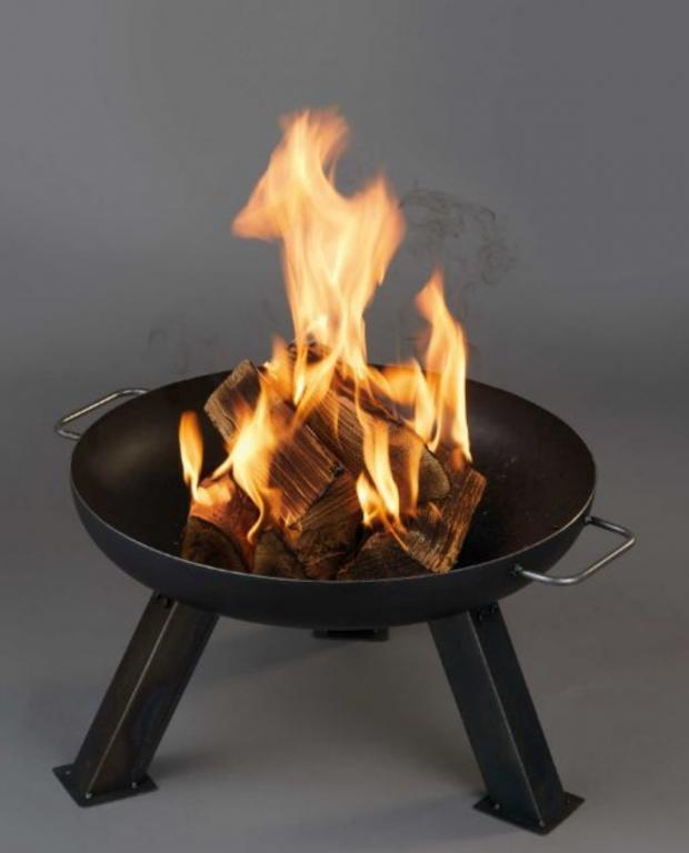 Salisbury Journal: Gardenline Steel Fire Pit 60cm (Aldi)
