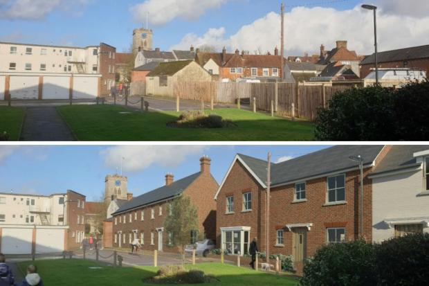 Plans for Strides Lane just off the Market Place in Ringwood. Pictures: Surereed Ltd/Williams Lester Architects
