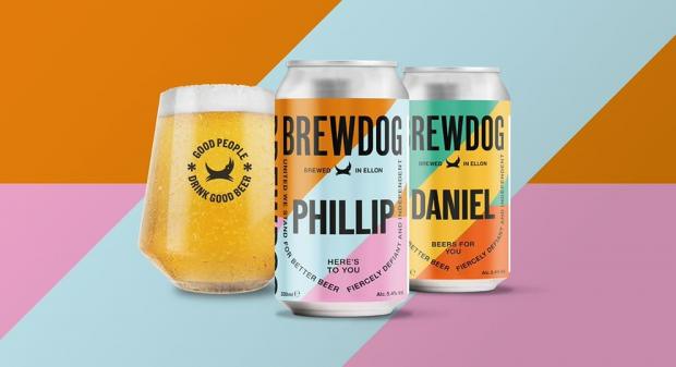 Salisbury Journal: The personalised cans will come with a glass (BrewDog)