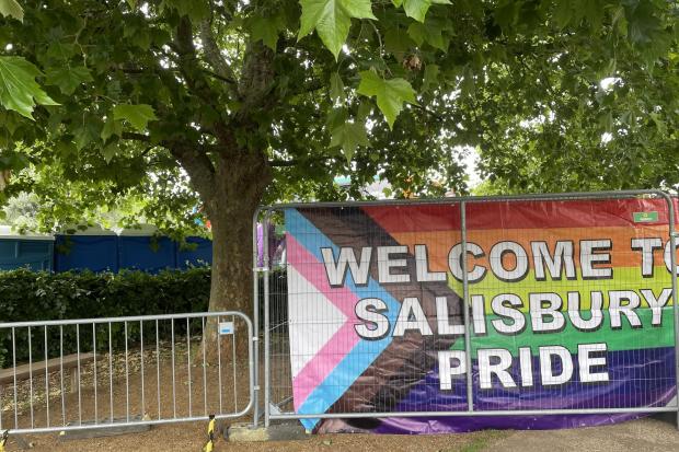 Salisbury Pride entrance