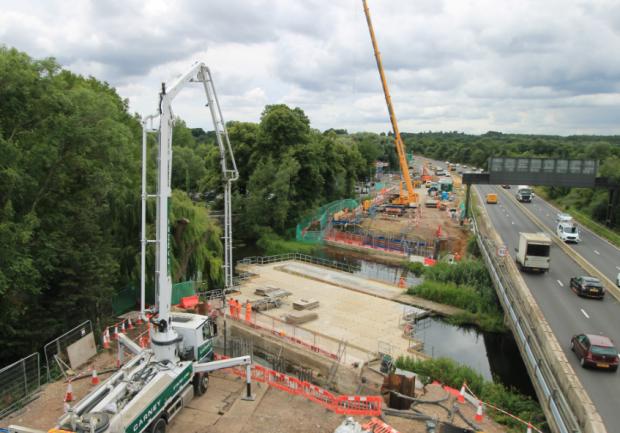 Salisbury Journal: A31 project at Ringwood. Picture: National Highways