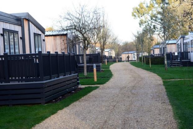 Salisbury Journal: Chalet units in the north western part of Sandy Balls holiday park. Picture: Away Resorts