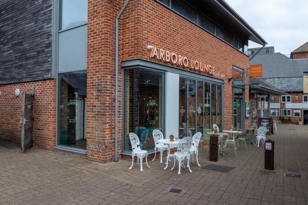 Salisbury Journal: Smaller seating area directly outside Arboro Lounge in The Furlong, Ringwood. Picture: Furlong Shopping Centre 