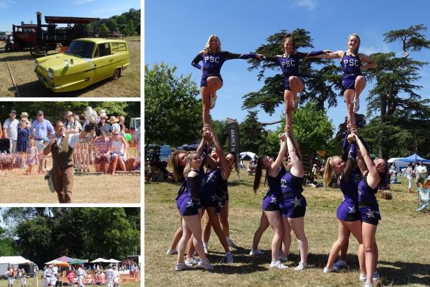 Phoenix Stars, K & H Falconry and Sarum Morris at Wessex Country Fair