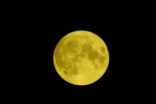 Sturgeon Moon 11th August taken from Allington by Andy Rhind-Tutt