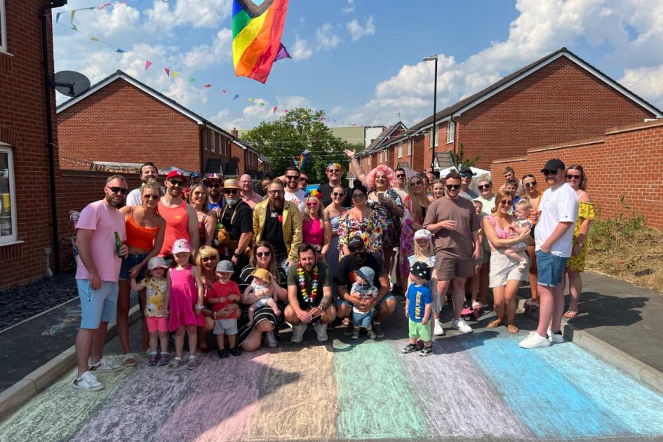 Housing estate’s Pride march will ‘leave a legacy’ for future neighbours