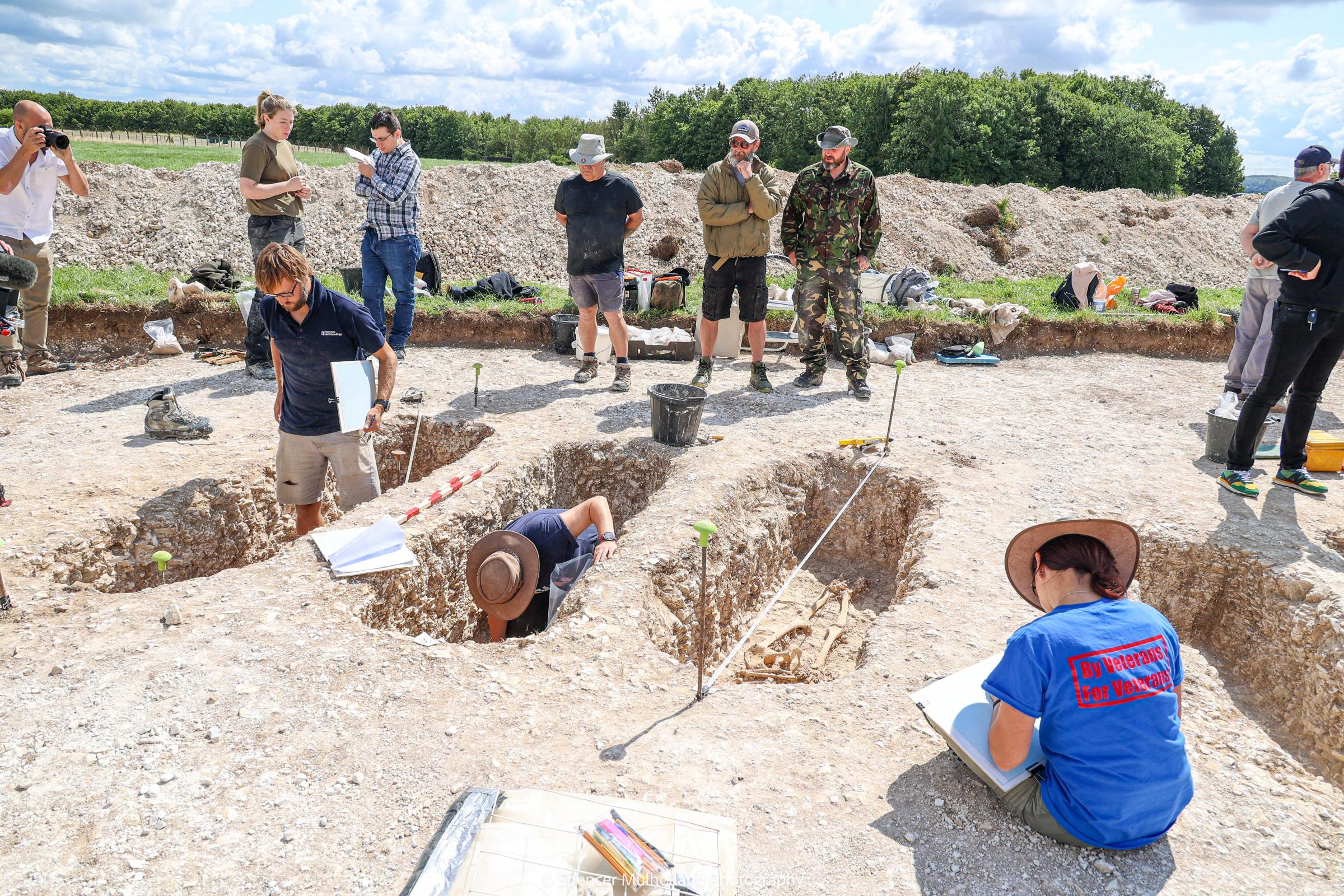 Operation Nightingale finishing dig of Anglo-Saxon burial ground Salisbury Journal