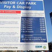 'Salisbury Hospital, if you want us to pay for parking, please enable us to do so'