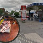 The Crown Garage on Andover Road was previously raided by Wiltshire Council officials. Credit: Street View