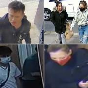 Wiltshire Police CCTV appeals - Pictures from Salisbury Police Facebook