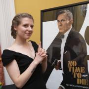 Your digital reporter Shosha Adie at the Moore South James Bond 'No Time To Die' charity gala. Photo Credit: Tom Gregory