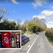 Sturford Lane, off the A362. Google Maps image
