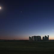 Local astronomy enthusiast, Mark Radice, captures these stunning shots of three planets over Stonehenge.