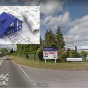 A development is planned for the land adjacent to High Post Business Park. Google Maps image.