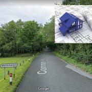 The planning applications submitted to Wiltshire Council include a new chalet bungalow in Whiteparish. Google Maps image.