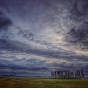 Cloudy skies at Stonehenge - By Antony Topham