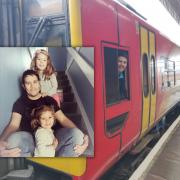 Salisbury train driver and dad-of-two John Halliday is to drive to Poland.