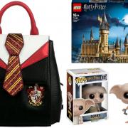 Danielle Nicole Harry Potter Gryffindor Mini Backpack. Credit: VeryNeko. LEGO Harry Potter Hogwarts Castle Set. Credit: Zavvi. Harry Potter Dobby Funko Pop! Vinyl. Credit: PopInABox.