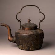 Mary Hardy’s kettle which is on loan from Dorset Museum