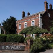 The Milford Hall Hotel and Spa on Castle Street in Salisbury.