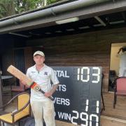 Jack Cobern fired a century for Redlynch & Hale seconds