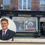 Greengages Cafe closed last week and Cllr Richard Clewer has responded.