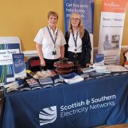 SSEN’s customer and community advisors, Rebecca Botto and Mandy Driver at the Salisbury Eye Can event