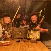 Salisbury Journal looters uncover the treasure in their Pieces of Eight game, Live Escape Salisbury, The Cross Keys.