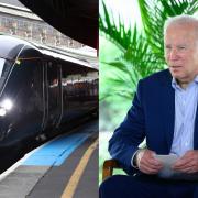 US President Joe Biden and Great Western Railway were involved in a Twitter exchange on Friday.