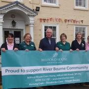 Milford House has pledged to support River Bourne Community Farm.