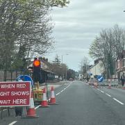 Several sets of traffic lights have been installed on Wilton Road over the past year.