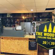 The Wood Bar pop up in Five Rivers Leisure Centre.