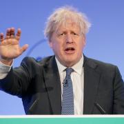 Boris Johnson speaking who is accusing the Cabinet Office of making “bizarre and unacceptable” claims about him after the department referred the former prime minster to police over further potential lockdown rule breaches. Mr Johnson said