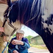 Residents of Milford House Care Home visited Riding for the Disabled (RDA) at the Pembroke Centre in Wilton.