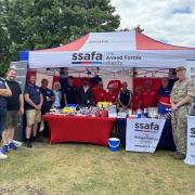 SSAFA Supporters at the 2022 Superbike Championships.