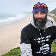 Chris Lewis completes 19,000 coastline walk for SSAFA