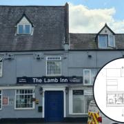 The Lamb Inn Ringwood has planning to convert to flats and a house